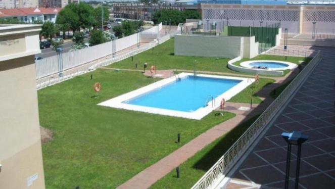 Fibes Con Piscina Y Parking Gratis Apartamento Sevilla Este Exterior foto